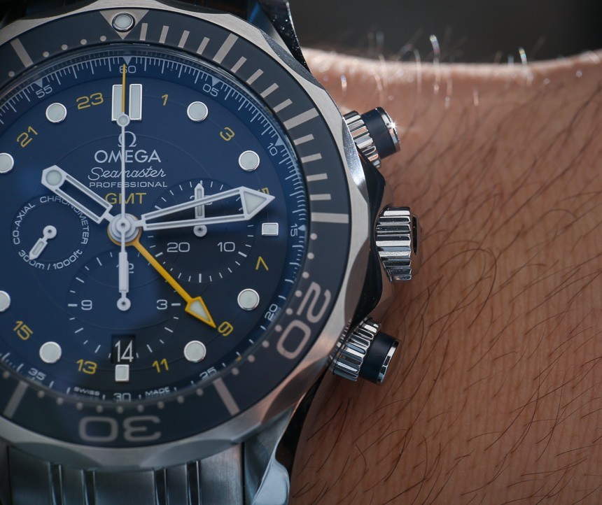 Omega Seamaster 300M Chronograph GMT co-axial Reloj Replica