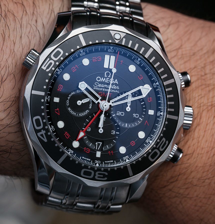 Omega Seamaster 300M Chronograph GMT co-axial Reloj Replica