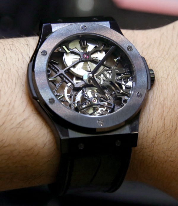 Replicas Hublot Classic Fusion Skeleton Tourbillon 45mm