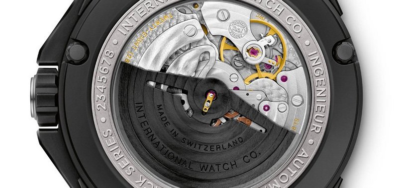 Replicas IWC Ingenieur Automatic AMG Serie Negra De Cerámica