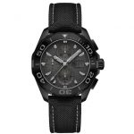 Reloj De Imitacion Vacheron Constantin Overseas Dual Time Con Esfera Negra