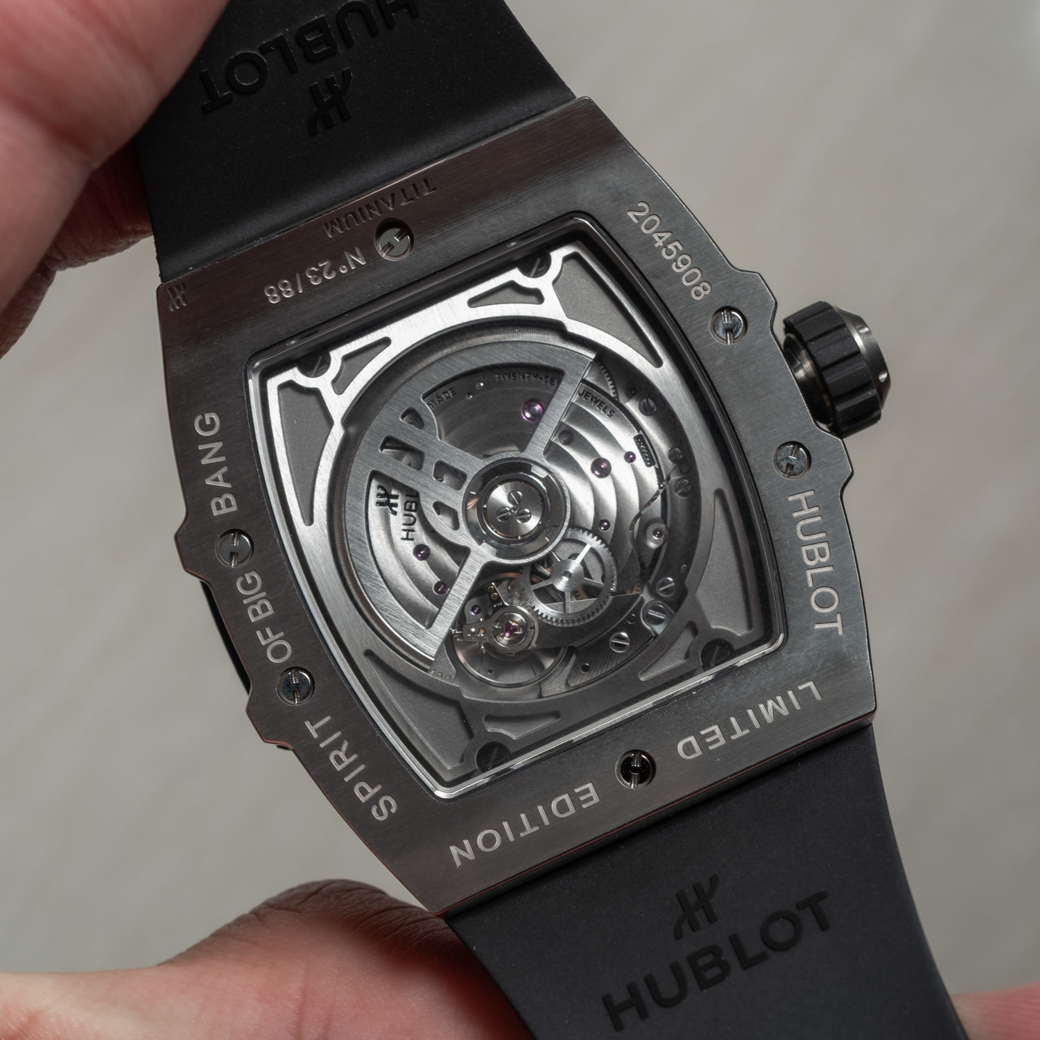 Hublot Spirit of Big Bang Titanium Dragon Replicas Relojes