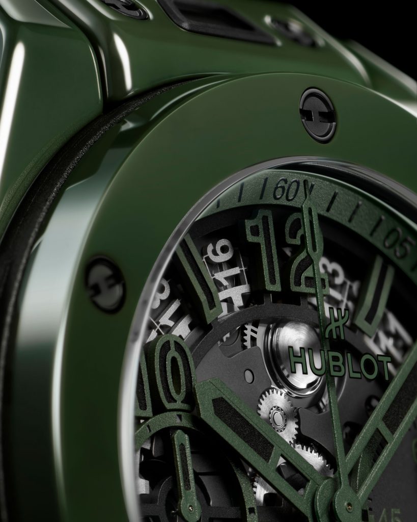 Hublot WWG24 Big Bang Unico Ceramic Green Replica