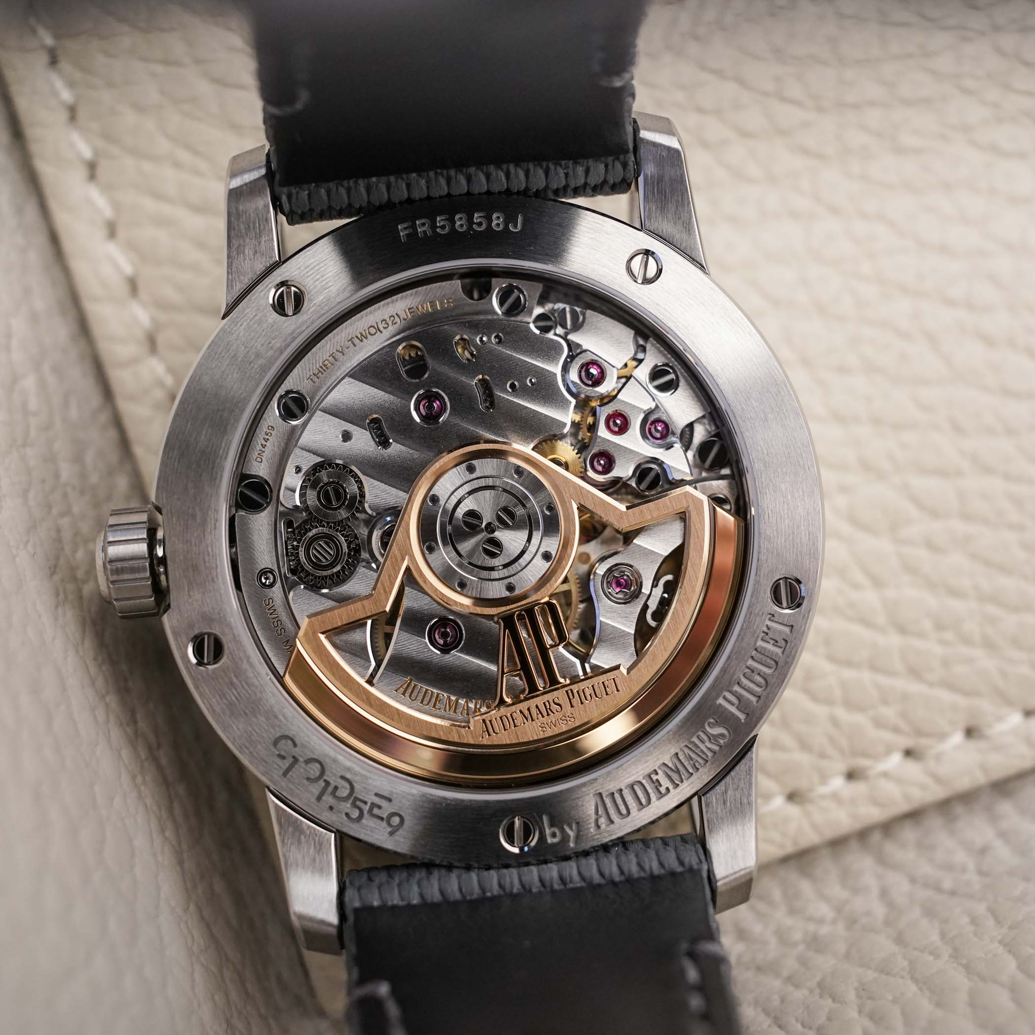 2025 Grey and Blue Code 11.59 Audemars Piguet time and date and Chronograph Steel Replica
